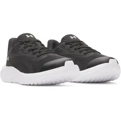 UNDER ARMOUR Ascend AL Laufschuhe Jungen 001 - black/black/white 33.5