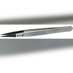 LINDSTRÖM Pinzette mit austauschbaren Fiberglas-Spitzen, feine spitzen, 130 mm
