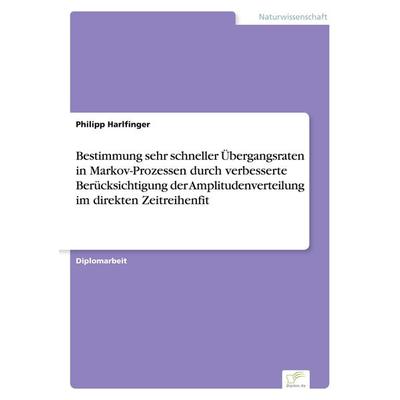 Bestimmung sehr schneller Übergangsraten in Markov-Prozessen durch verbesserte Berücksichtigung der Amplitudenverteilung im direkten Zeitreihenfit,