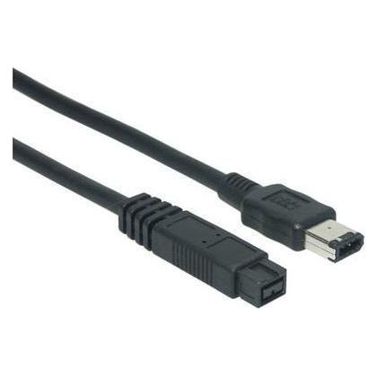 Varia FireWire IEEE1394b 9/6-pol Anschlusskabel 1m, 400 Mbit/s (1 m) (427654)