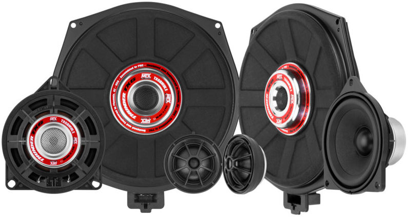 Haut-parleurs Mtx Tx6-komponentensystem System Kit Custom Fit