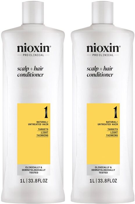 Living Proof Nioxin  Systems Conditioner, System 1 1000ml Double
