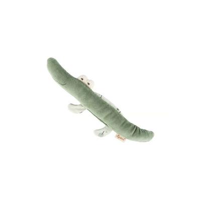 Sigikid 39985 - Greifling Rassel Krokodil, sigibaby, Baumwolle, 23 cm