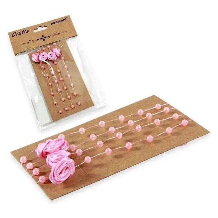 Penword Rosa Perlenschnur 1 m (47594041)