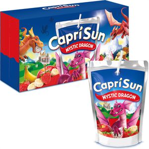 Capri-Sun Saft Mystic Dragon, Trinkpäckchen, je 0,2 Liter, 10 Stück