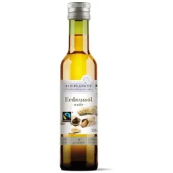 Bio Planete Erdnussöl nativ FairTrade bio
