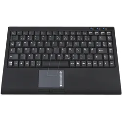 KEYSON ACK540U+ - Tastatur, USB, schwarz, mini
