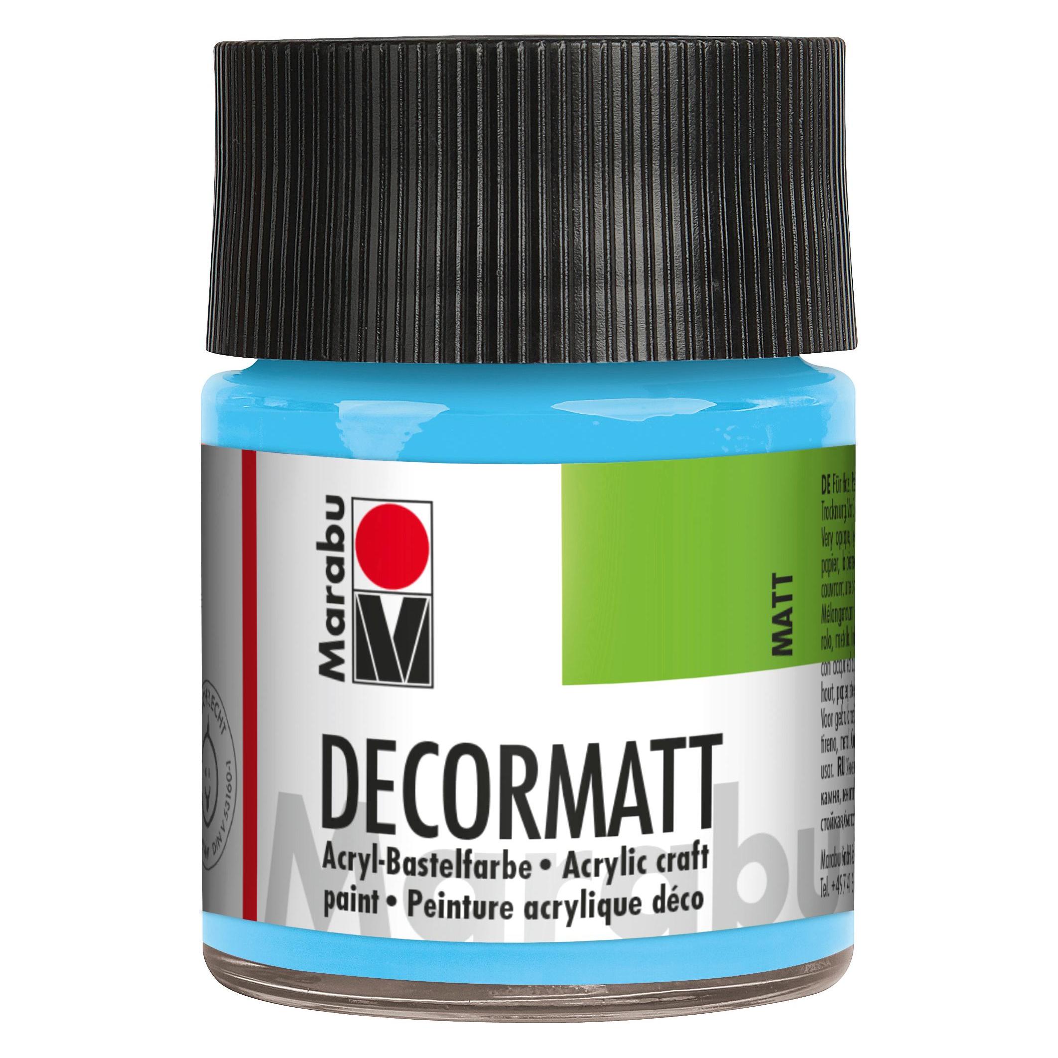 Marabu Decormatt Acryl hellblau (50 ml) (14010 005 090)