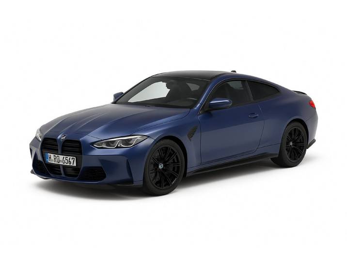 BMW Modellauto BMW Miniatur Modellauto M4 Coupé LCI 1:18 Diecast – Sammlerstück, (1-tlg)