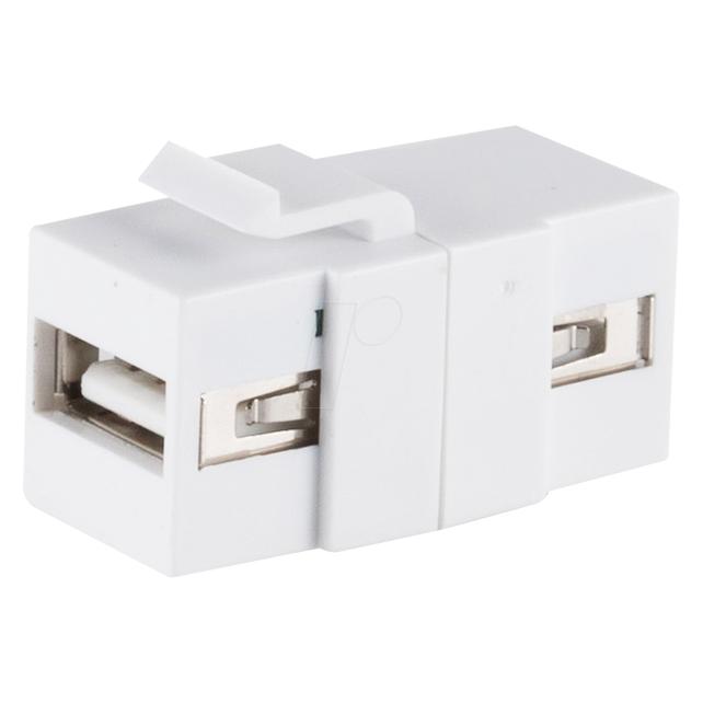 Shiverpeaks -BASIC-S--Keystone Verbinder USB-A-Buchse 2.0, 480Mbps (USB 2.0) (BS08-10043)