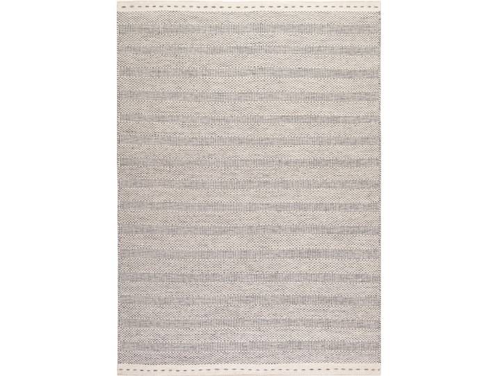 Flachwebeteppich, Silberfarben, Textil, Struktur, quadratisch, 140x200 cm, für Fussbodenheizung geeignet, Teppiche & Böden, Teppich, Webteppich