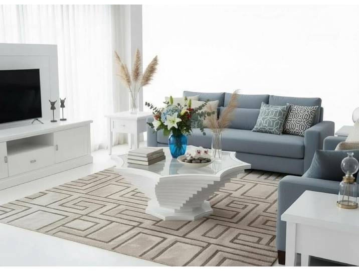 JVmoebel Couchtisch Couchtisch Modern Minimalistisch Weiß Elegant Stilvoll Komfortabel (1-St)