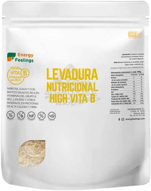 Energy Feelings Levedura Nutricional High Vita B12 Flocos 250g