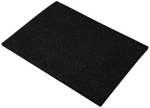 TRU COMPONENTS ESD-Schaumstoff (L x B x H) 25.3 x 35.3 x 1cm ableitfähig ESD-Kennbuchstabe: D