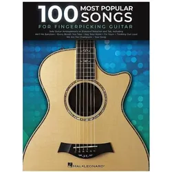100 Most Popular Songs for Fingerpicking Guitar: Solo Guitar Arrangements in Standard Notation and T, Fachbücher von Hal Leonard Corp