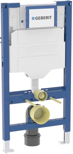 Geberit Duofix Wand-WC-Element 111923006 BH 97cm, für Kinder-Wand-WC, mit Sigma Unterputz-Spülkasten 12 cm