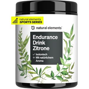 natural-elements Elektrolyte Endurance Drink Zitrone, Pulver, mit Zitronengeschmack