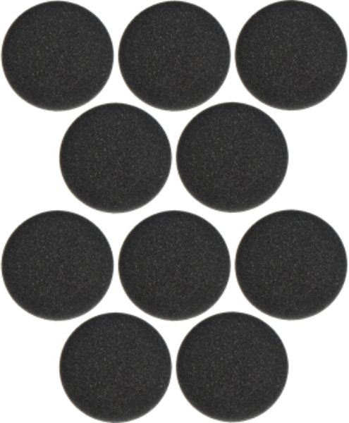 Jabra GN Jabra Coussinets en mousse   Accessoires de casque Pack de 10 coussinets en mousse pour Jabra Evolve 20-65