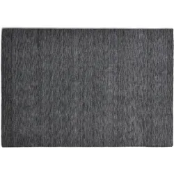 THEKO Teppich Holi Uni dunkelgrau 170 x 240 cm