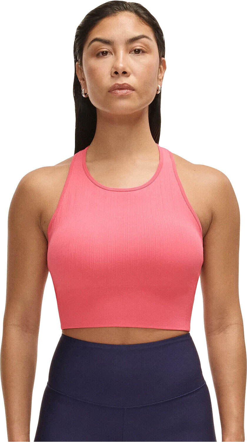 Casall multi rib seamless padded Rosa (L)