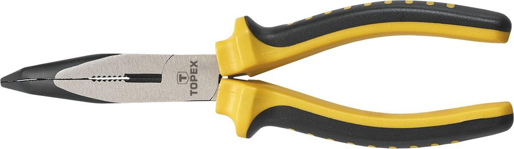 Topex Gebogen punttang, 160 mm