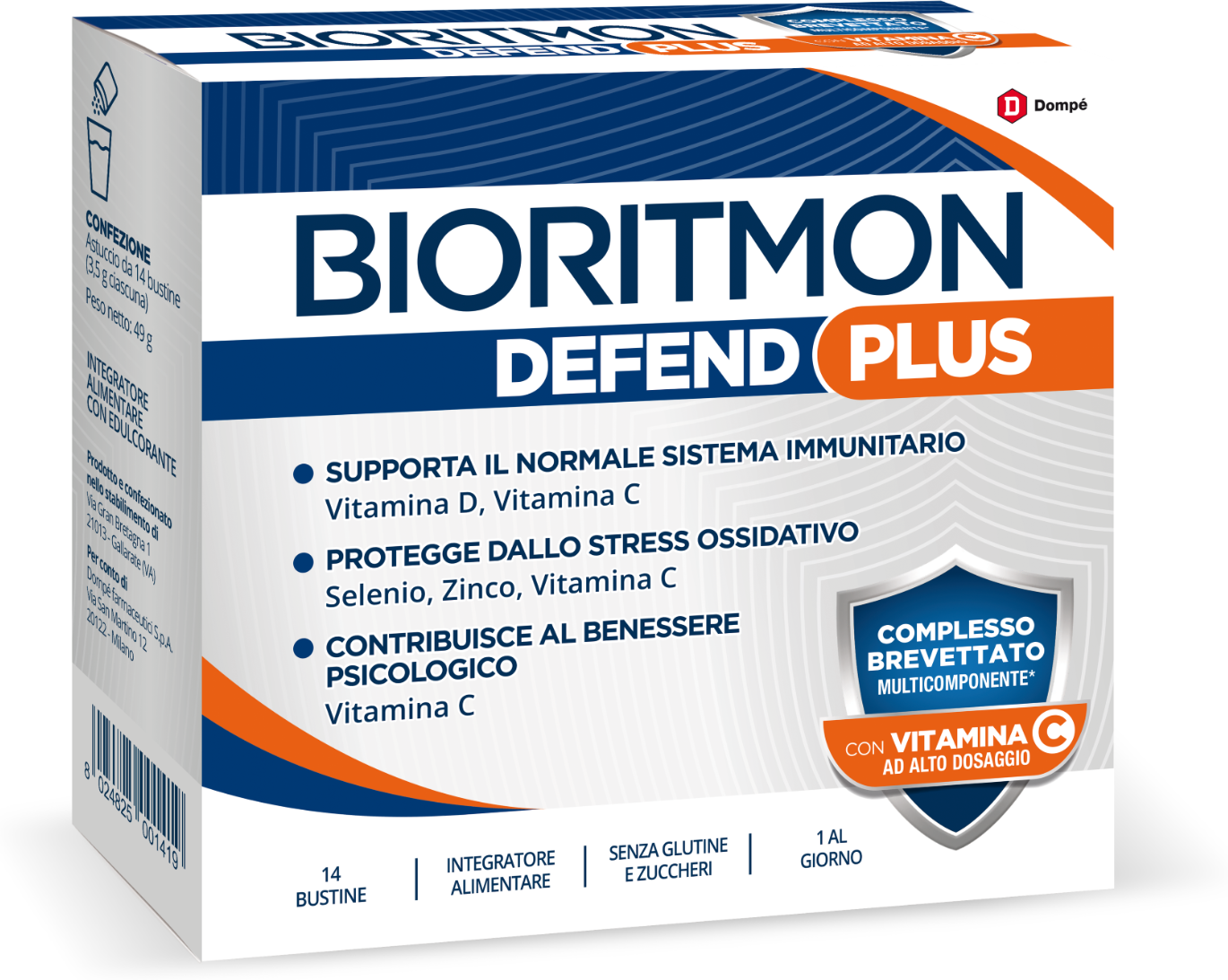 Dompé Bioritmon Defend Plus 14 Bustine