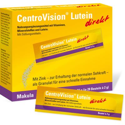 Centrovision Lutein direkt Granulat 28 St