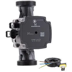 Barberi Ersatzpumpe Grundfos UPM3 AUTO 32-70 180 hocheffizient (EEI<0,20). Komplett mit 3-poligem Kabel. G 2'' AG