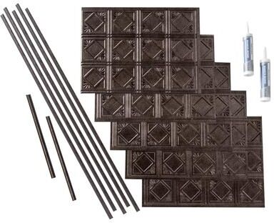 Fasade FASÄDE Traditional Style 4 Decorative Vinyl Backsplash Panel