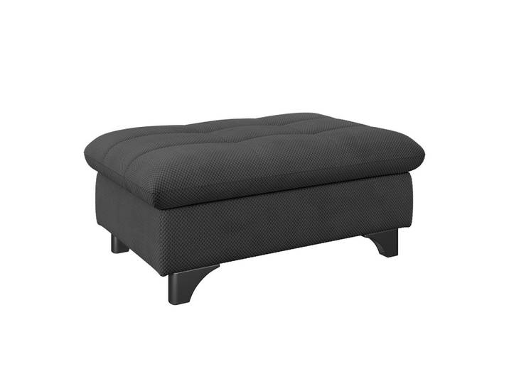 Livetastic Hocker, Anthrazit, Metall, quadratisch, 108x46x108 cm, Stoffauswahl, Wohnzimmer, Hocker, Sitzhocker