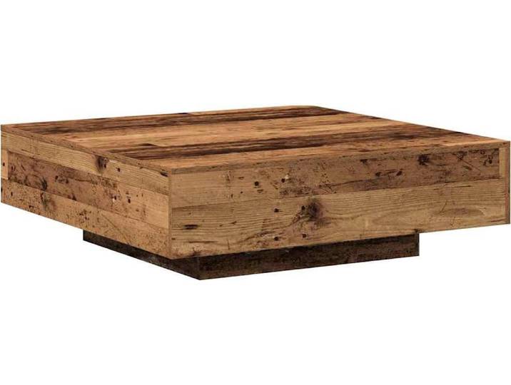 vidaXL Couchtisch Altholz 100 x 100 x 31 cm