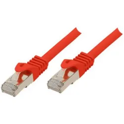 Shiverpeaks RJ45 Patchkabel S/FTP PIMFCat.7 Rohkabel rot 50,0m (S/FTP, CAT7, 50 m), Netzwerkkabel