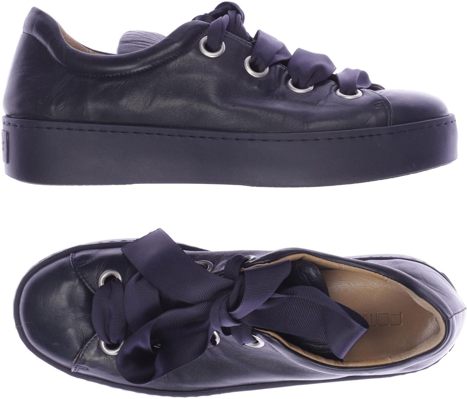Pomme DOR Damen Halbschuh, Marineblau, Gr. EU 36.5, kein / Etikett - Second Hand