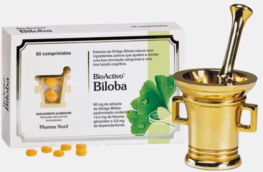 PHARMA NORD BIOACTIVO BILOBA 60 COMPRIMIDOS