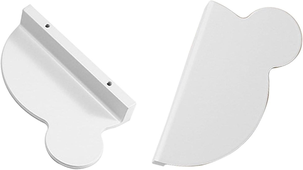 Wit aluminium kastgreep voor meubels vernieuwen, 120 mm