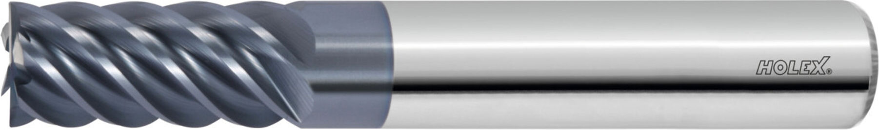 HOLEX Vhm-Fräser 5 mm Länge 57 mm Exzentrischer Hinterschliff (203510 5)