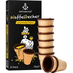 Spitzmund Klötenköm Waffelbecher - 16 Stück