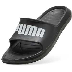 PUMA Badelatschen Divecat v2 Lite, schwarz, rutschfeste EVA-Sohle, Größe 37