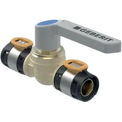 Geberit, Ventil, FlowFit Kugelhahn mit Betätigungshebel SiBr d25