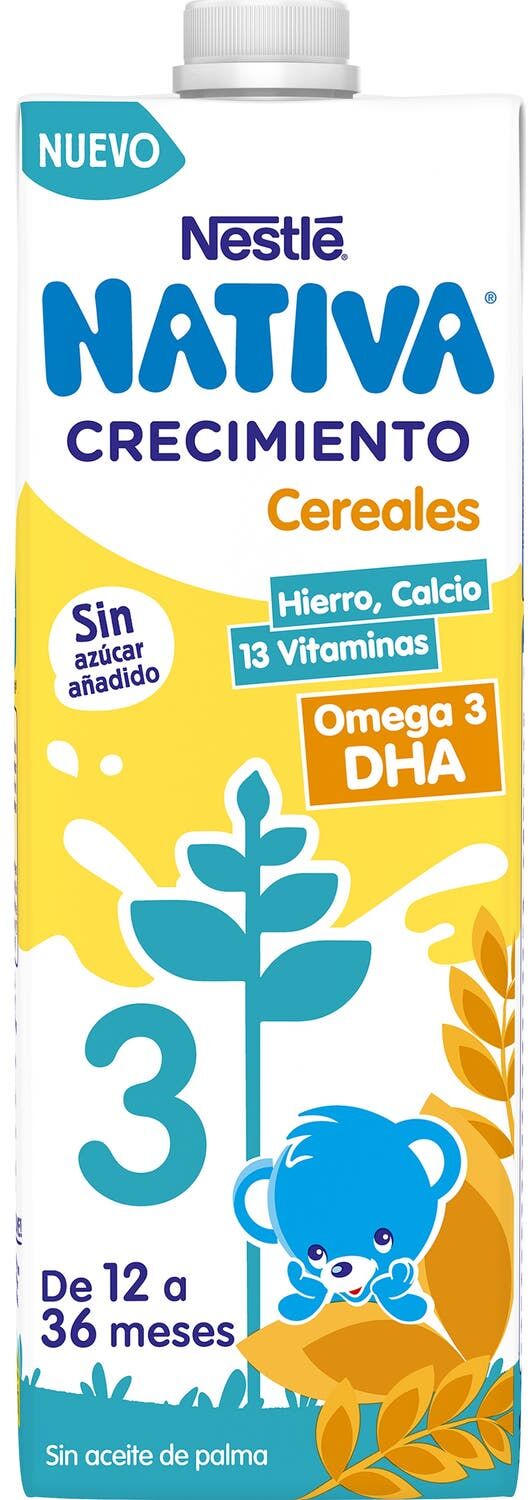 Nestlé Nativa Crecimiento 3 Cereales 1L