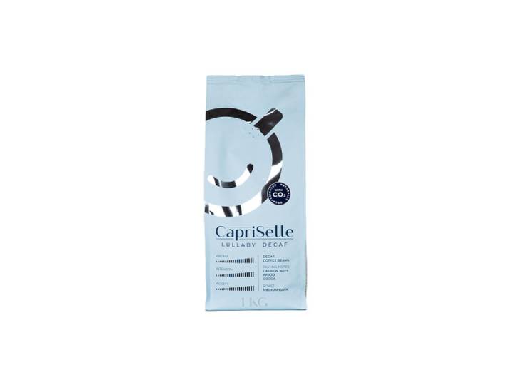 Koffeinfreie Kaffeebohnen Caprisette Lullaby Decaf, 1 kg