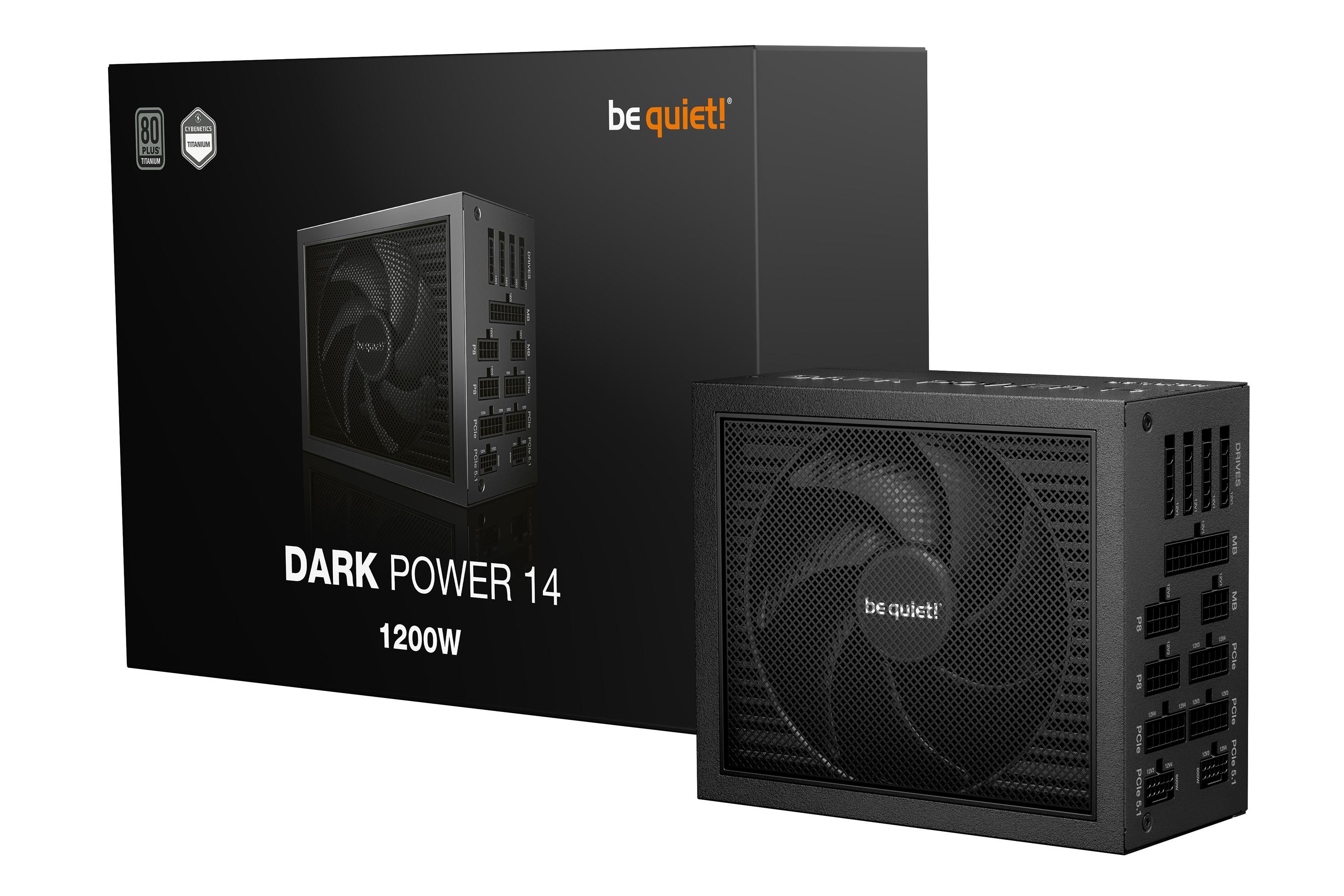be quiet! Dark Power 14 1200 Watt ATX 3.1 PCIe 5.1 80+ Titanium Netzteil