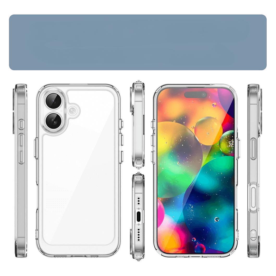 Cover-Discount Schützende Acryl-Handyhülle mit erhöhtem Rand (Apple iPhone 17) (61338528)