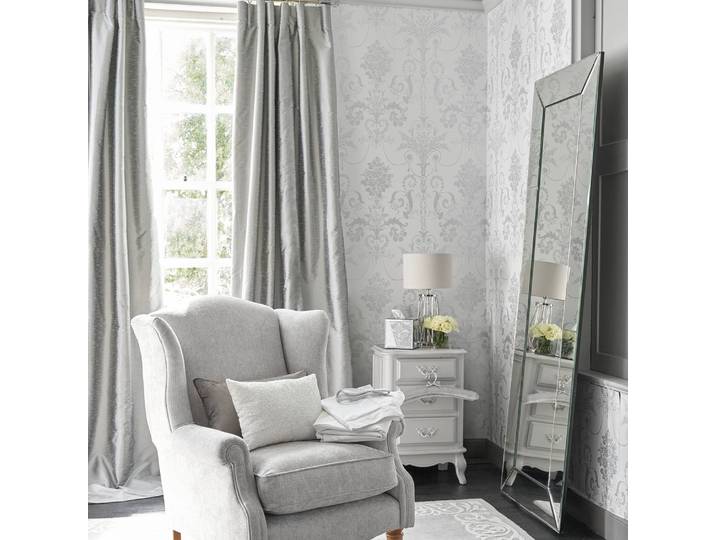 Vliestapete Josette 52 x 1005 x 2cm Silber