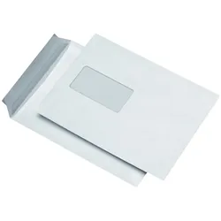 Mailmedia, Versandtasche + Luftpolstertasche, Versandtasche C5 m.Fe HK 90g weiss (500 Stk.)