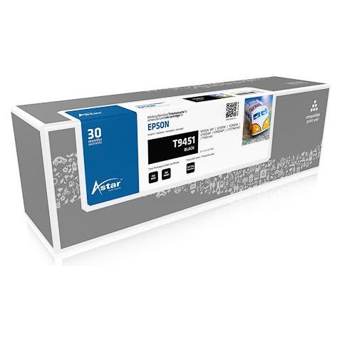 Astar Epson Ink black XL T9451 inkl. Chip - Eps. Ink WF-C5790DWF/C5710DWF/C5290D (AS700673)