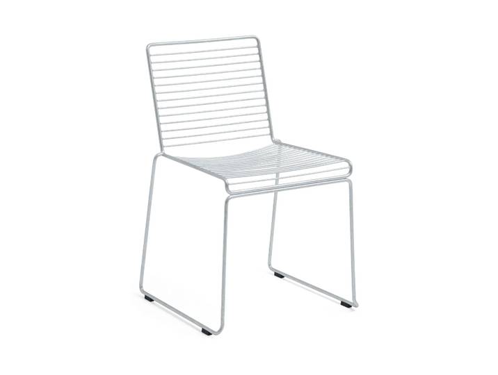 HAY Chaise de table Hee sled base White