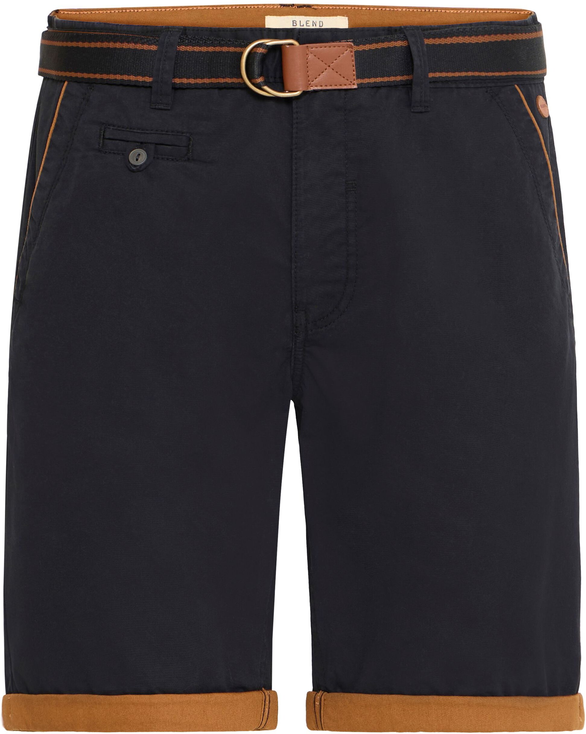 Chinoshorts BLEND "Chinoshorts BHNeji", Herren, Gr. XL, N-Gr, schwarz, Obermaterial: 100% Baumwolle CO., Hosen Chinoshorts