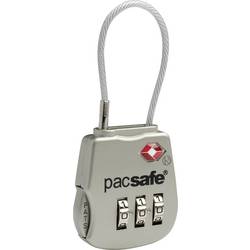 Pacsafe 10250705 Vorhängeschloss 3.3 mm TSA Silber Zahlenschloss