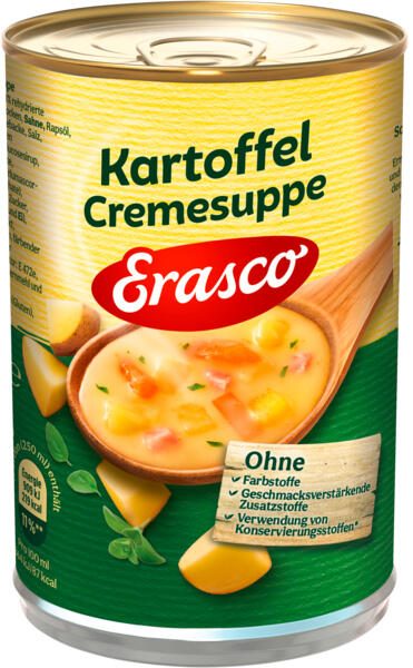 Erasco Kartoffel Cremesuppe 390,0 g 130585006